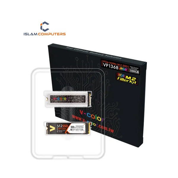 V-Color 512GB NVMe PCIe M.2 RGB SSD