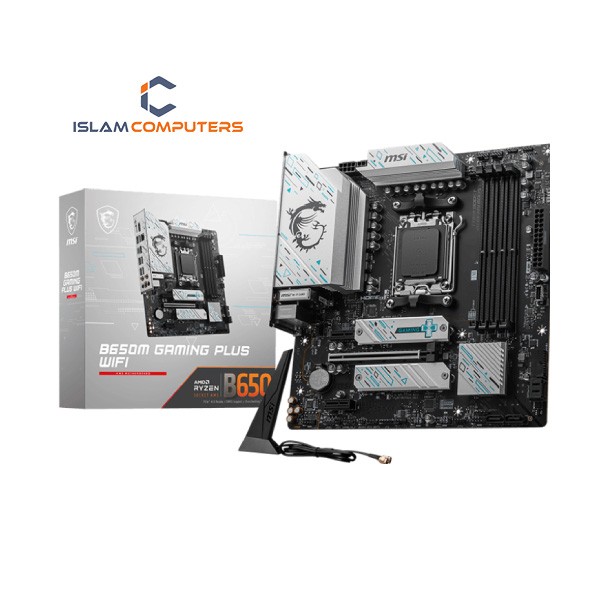 MSI B650M GAMING PLUS WIFI AM5 Motherboard