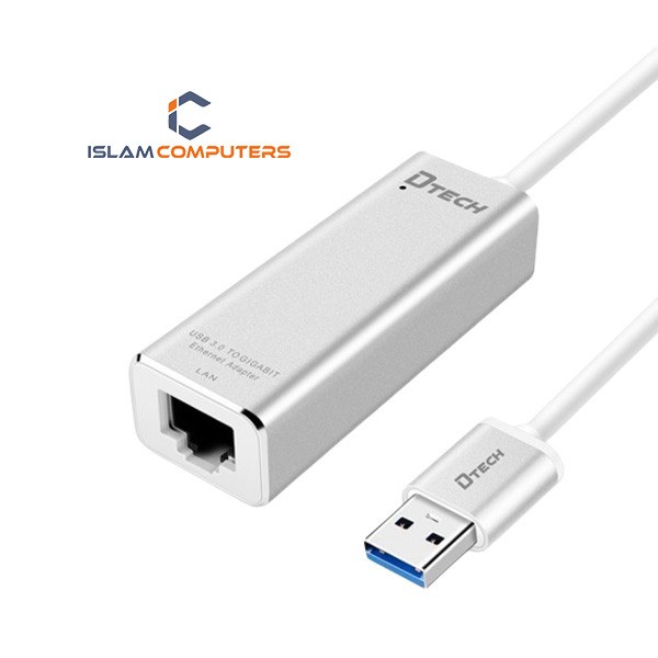 Dtech DT-6550 0.2M USB 1000Mbps Ethernet Network Adapter