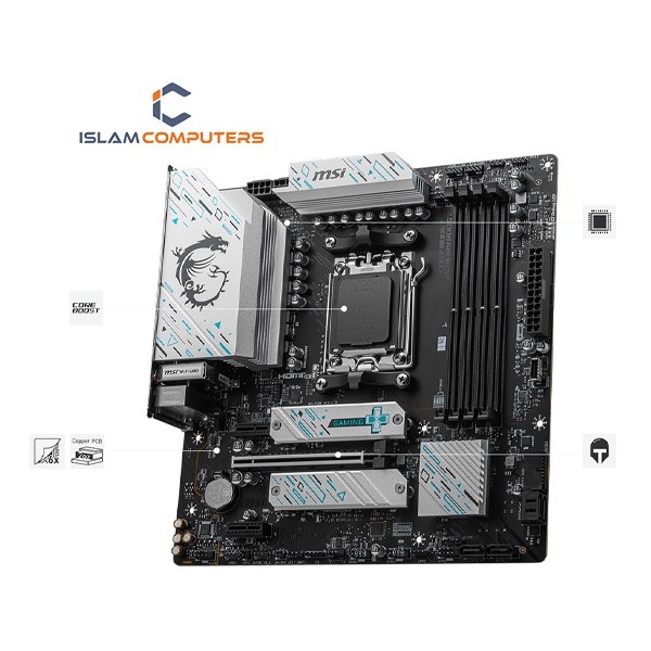 MSI B650M GAMING WIFI AM5 mATX Motherboard (Ryzen 7000 / 8000 Series Processors Support)