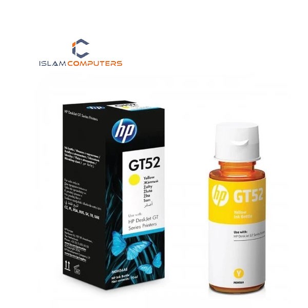 HP GT52 Yellow Original Ink Bottle