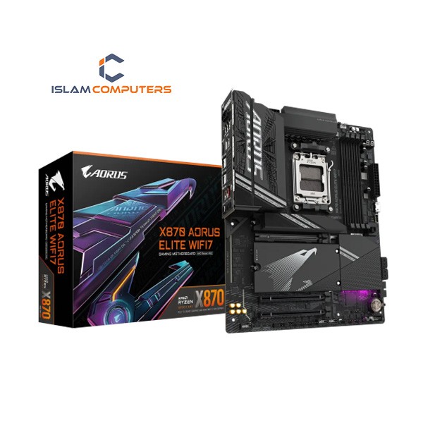 GIGABYTE X870 AORUS ELITE WIFI7 DDR5 AMD AM5 ATX Motherboard