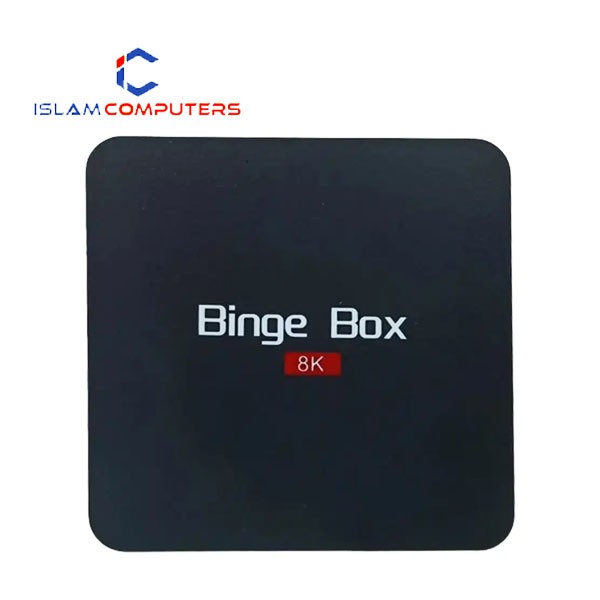 Binge Box 8K Android Smart TV BOX With Voice Control 8RAM 128 ROM