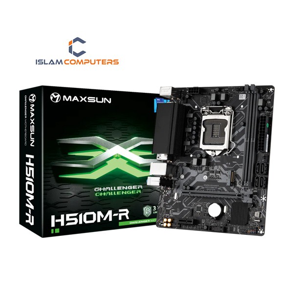 MAXSUN Challenger H510M-R DDR4 Motherboard (Support Intel 11th and 10th gen Processor)