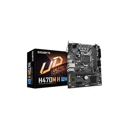 GIGABYTE H470M H 11th and 10th Gen Micro ATX Motherboard