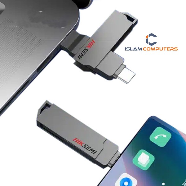 HIKSEMI SYNC USB 3.2 64GB DUAL E307C FLASH DRIVE