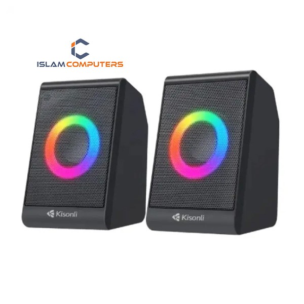 Kisonli X12 RGB USB 2.0 Mini Portable Speaker Compact Audio Excellence