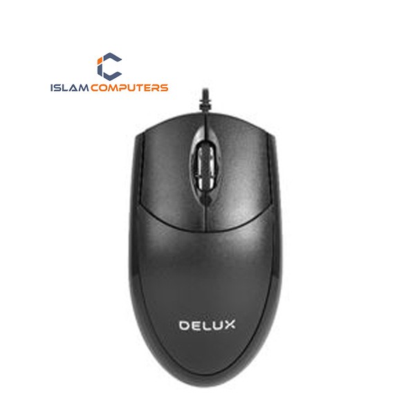 Delux M331BU Wired Optical Mouse
