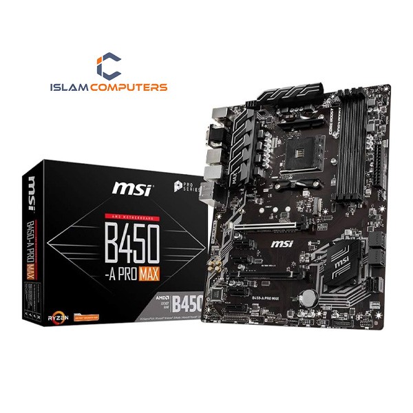 MSI B450-A PRO MAX AM4 AMD Motherboard
