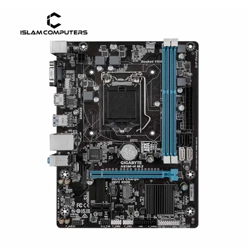 Gigabyte GA-H81M-H M.2 DDR3 Intel Motherboard