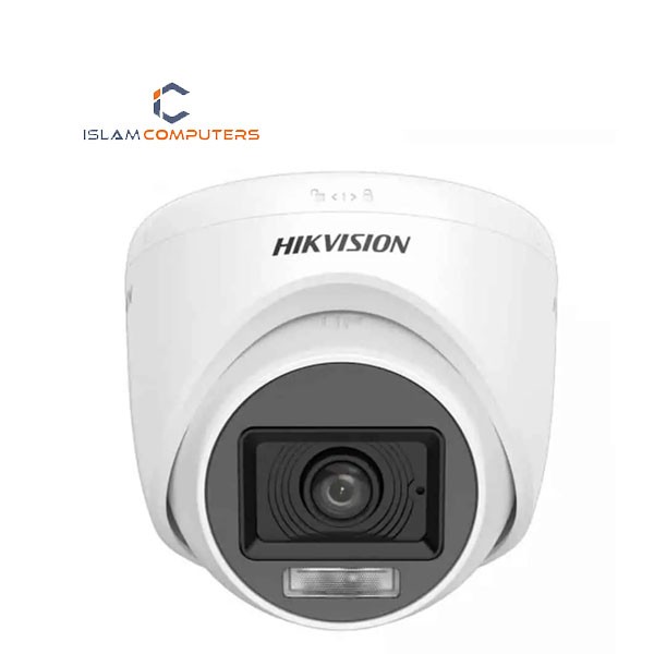 Hikvision DS-2CE76D0T-LPFS 2MP Dual Light Audio Fixed Turret Camera