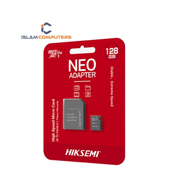 Hikvision Hiksemi NEO Surveillance Micro SD Card - 128GB (HS-TF-C1-128GB)