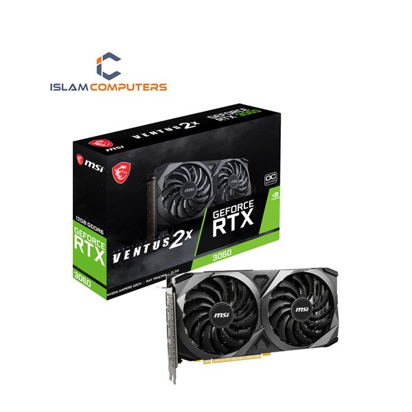 MSI GeForce RTX 3060 VENTUS 2X OC 12GB Graphics Card