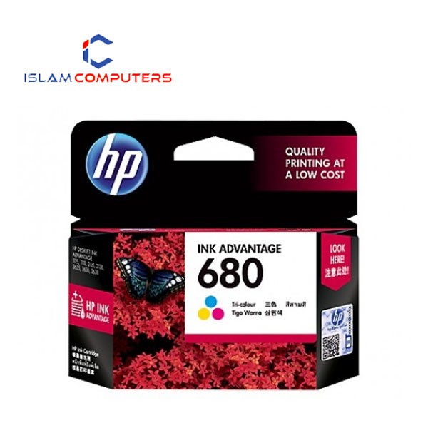 HP 680 Tri-color Original Ink Advantage Cartridge