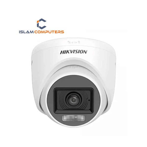 Hikvision DS-2CE76D0T-LPFS 2MP Dual Light Audio Fixed Turret Camera