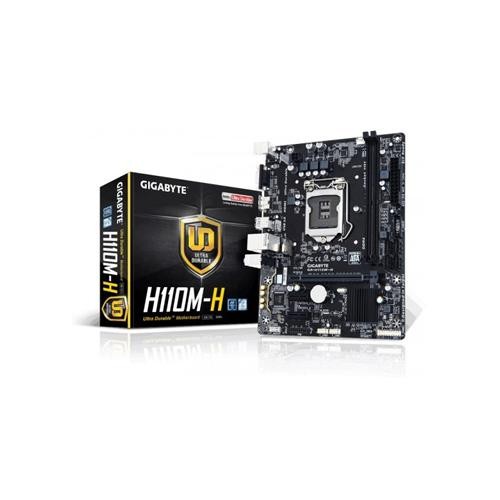 Gigabyte GA-H110M-H Micro ATX Motherboard (7th/ 6th Generation Intel Processors Support)