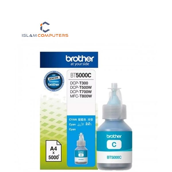 Brother BT5000C Cyan Ink Bottle