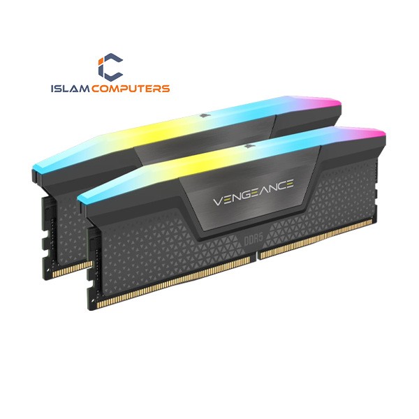 Corsair VENGEANCE RGB 64GB (2x32GB) DDR5 DRAM 6000MT/s CL40 Memory Kit