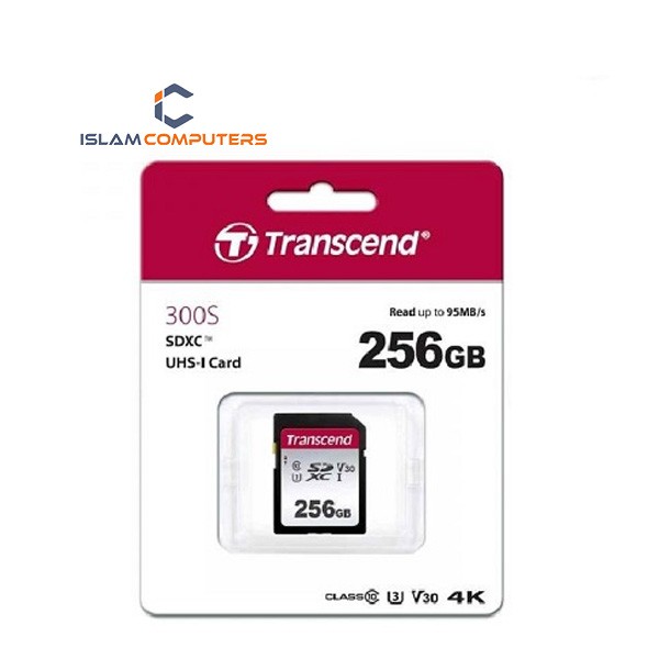 Transcend 256GB SDC300S UHS-I U3 SD Card