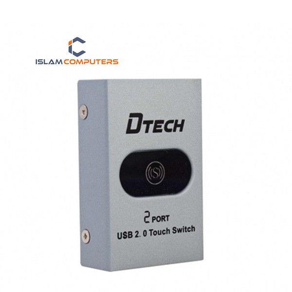 DTECH DT-8321 USB Manual Sharing Printing 2 Ports Switcher