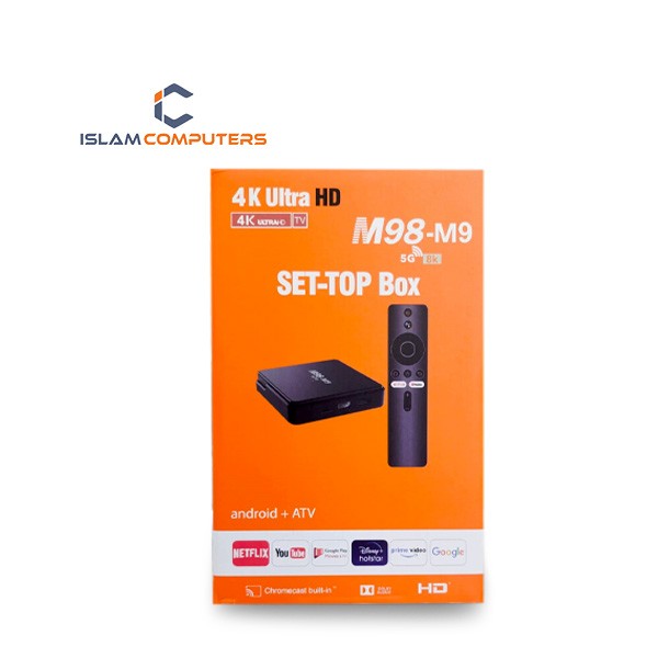 Set-Top Box M98-M9 5G 2GB Ram 16GB Rom Android TV Box