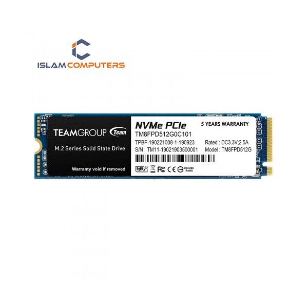 Team MP33 PRO 512GB M.2 NVMe PCIe Gen3 SSD