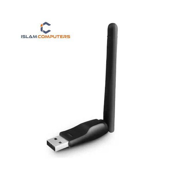 Dtech High-Speed 150Mbps wifi Adapter USB Adapter  (Black)