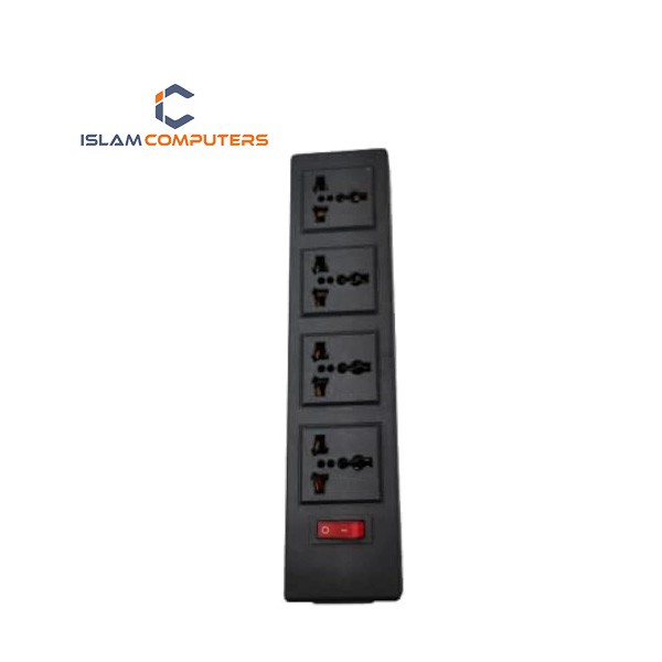 Smart power strip black RS4 (4 outline)