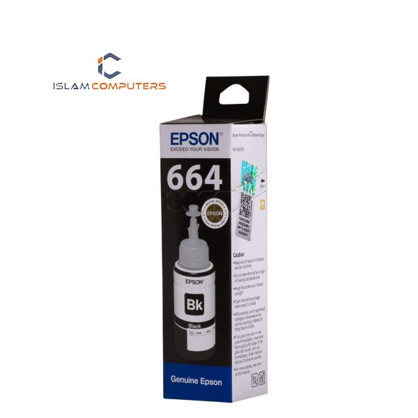 Epson C13T6641 Black Ink Bottle