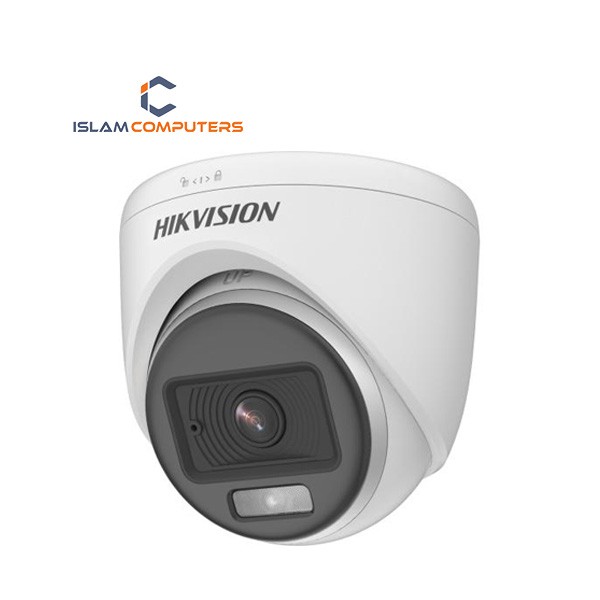 Hikvision DS-2CE70DF0T-PFS 2MP ColorVu Audio Indoor Fixed Turret Camera