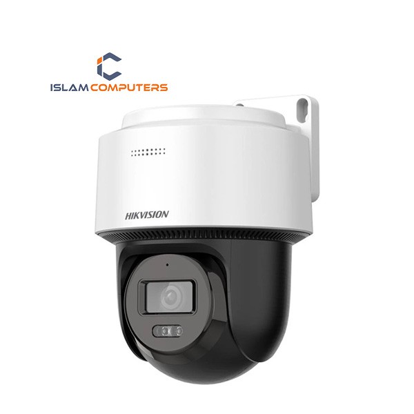 Hikvision DS-2DE2C400MWG-E 4.0MP Fixed Outdoor Smart Hybrid light PT Dome IP Camera (Without Adapter & Wall Mount)