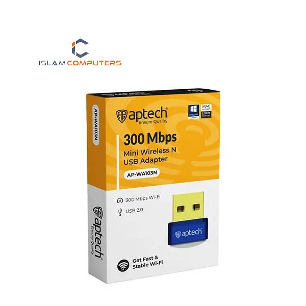Aptech AP-WA103N Wireless-N USB Adapter