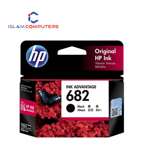 HP 682 Black Original Ink Advantage Cartridge