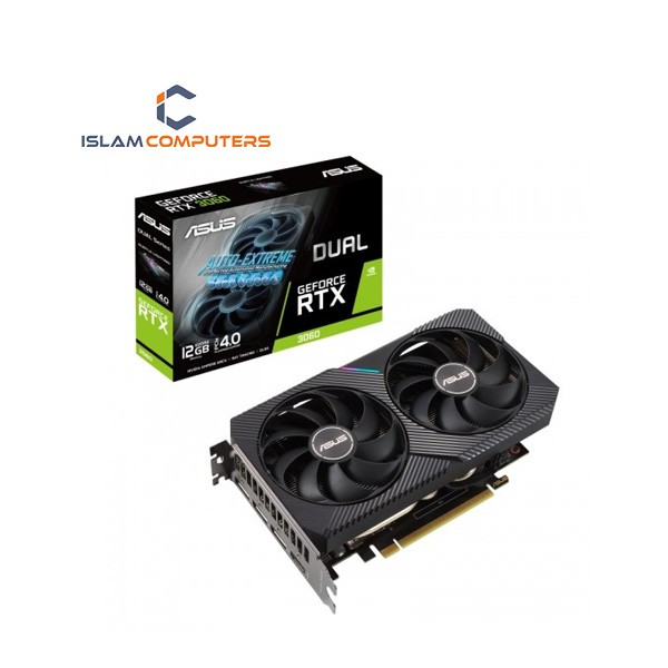 Asus Dual GeForce RTX 3060 V2 12GB GDDR6 Graphics Card
