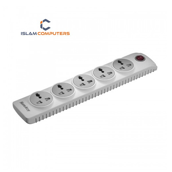 Huntkey SZN501 5 Port 3 Pin Power Strip with Surge protection