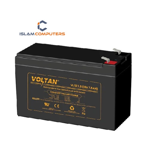 Voltan 12V 7.5AH UPS Battery