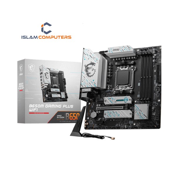 MSI B650M GAMING PLUS WIFI AM5 Motherboard