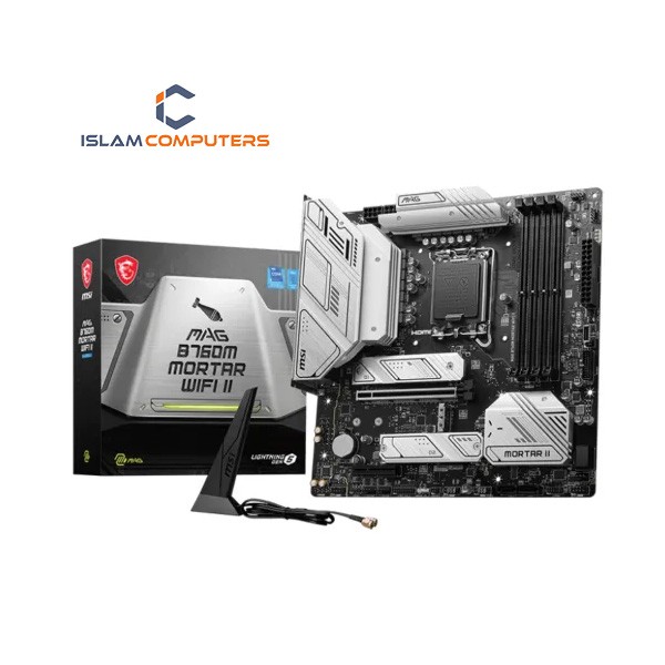MSI MAG B760M MORTAR WIFI II DDR5 mATX Motherboard